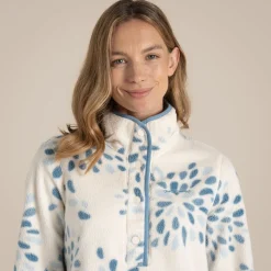 Rosemary Fleecepullover für Damen | Sky Print