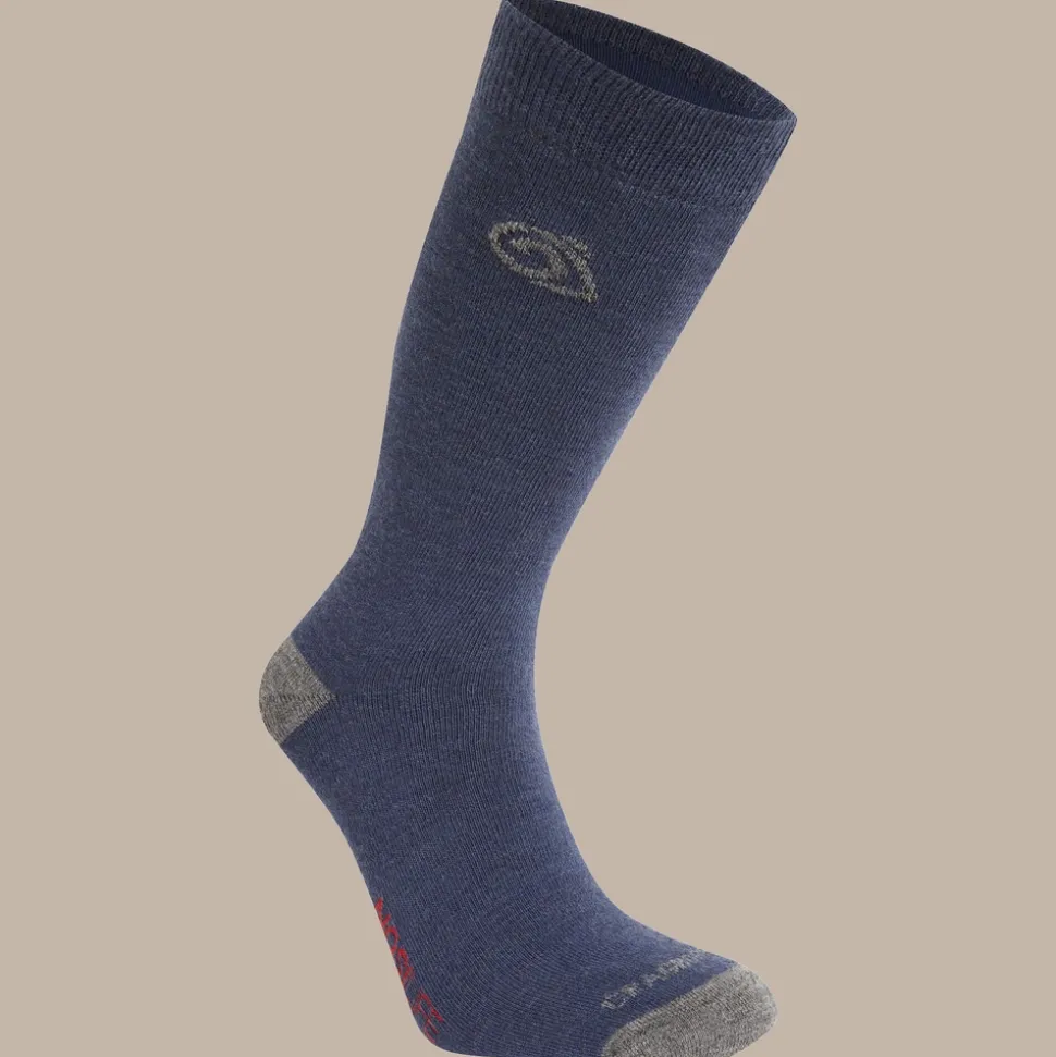 Socken aus insektenabweisender Wollmischung | Blue Navy