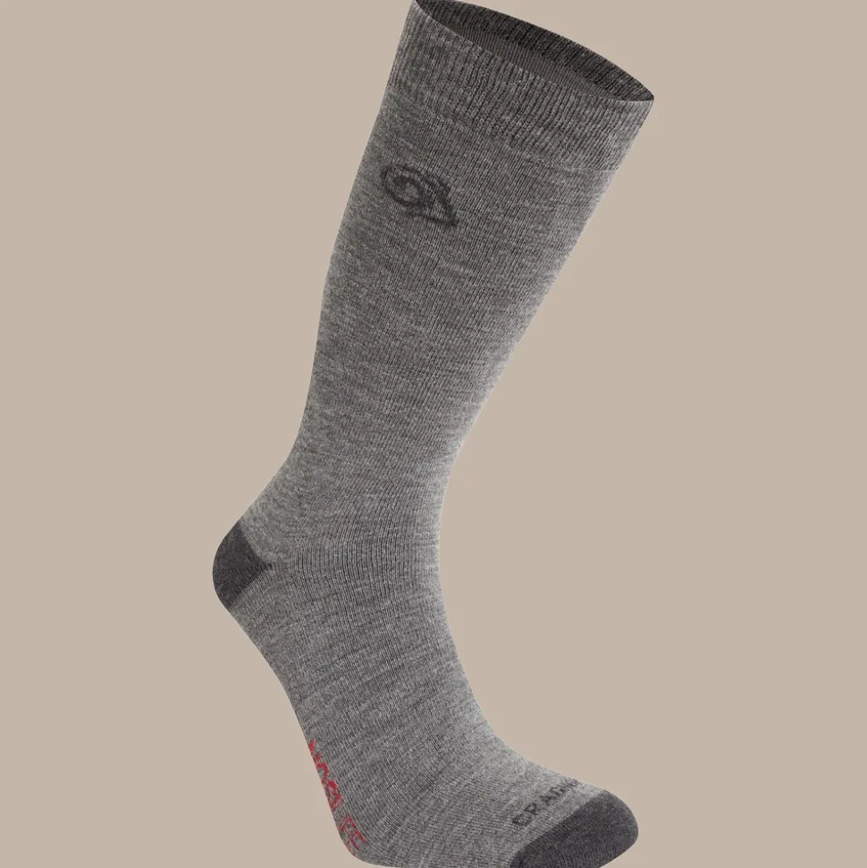 Socken aus insektenabweisender Wollmischung | Coast Grey