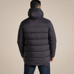 Sutherland Kapuzenjacke mit isolierendem Design für Herren | Black