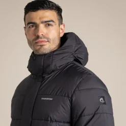Sutherland Kapuzenjacke mit isolierendem Design für Herren | Black