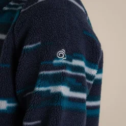 Tivoli Half Zip für Kinder | Blue Navy Print