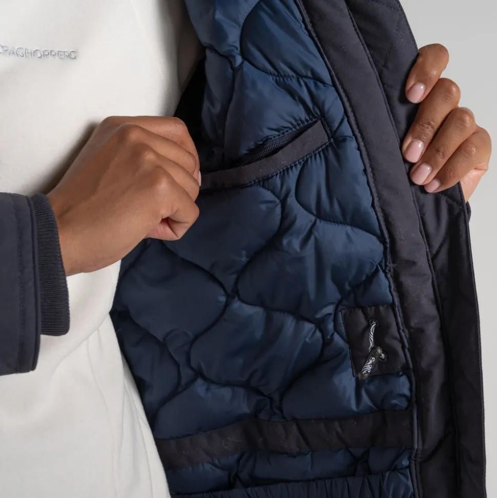 Tyndal wasserdichte Jacke für Damen | Dark Navy