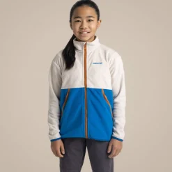 Valo Jacke für Kinder | Ecru / Titan Blue