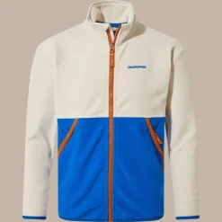 Valo Jacke für Kinder | Ecru / Titan Blue