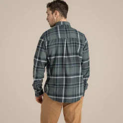 Wald Hemd mit langem Ärmel | Balsam Green Check