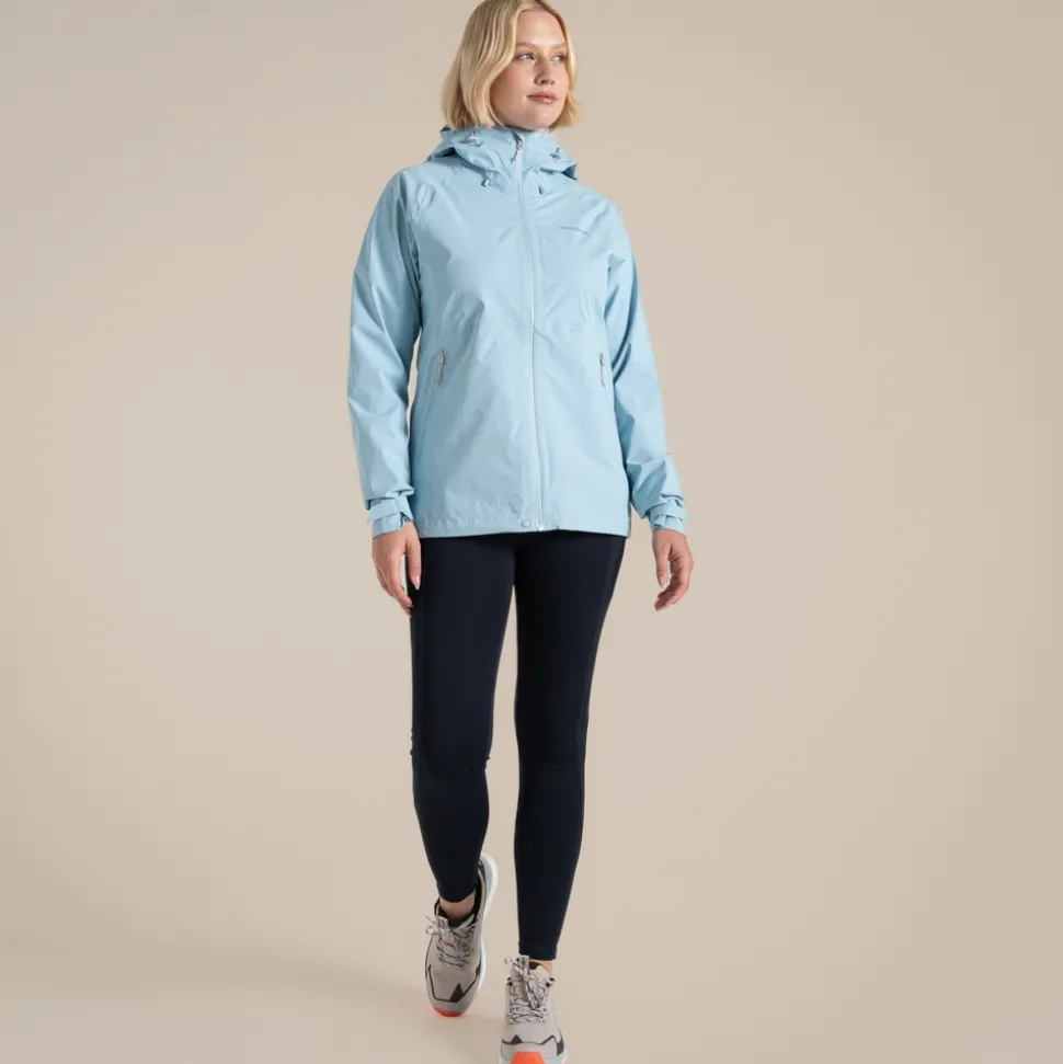 Wasserdichte Bronte 2,5L Stretch-Jacke für Damen | Sky Blue