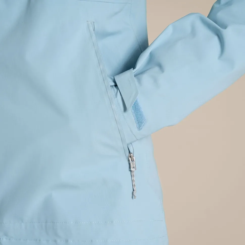 Wasserdichte Bronte 2,5L Stretch-Jacke für Damen | Sky Blue