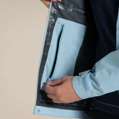 Wasserdichte Bronte 2,5L Stretch-Jacke für Damen | Sky Blue