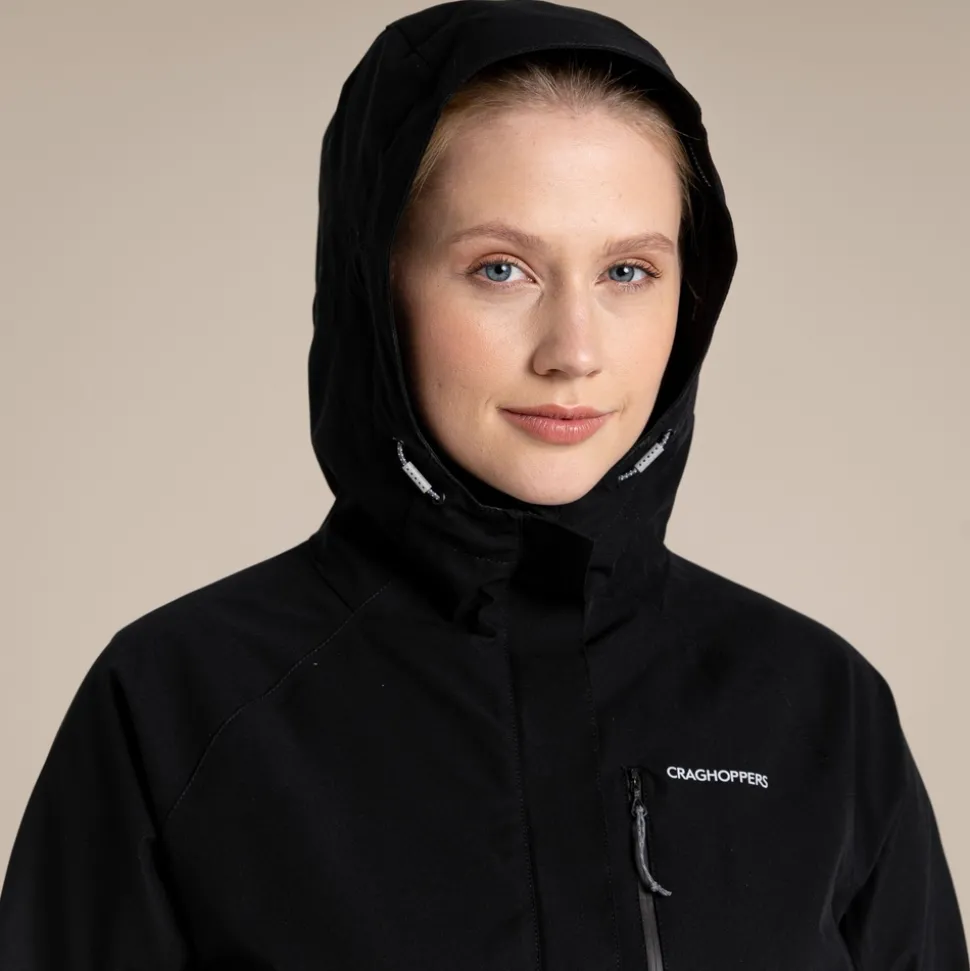 Wasserdichte Caldbeck-Jacke für Damen | Black