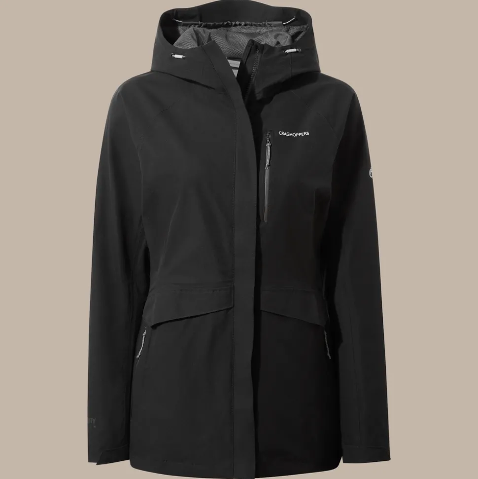 Wasserdichte Caldbeck-Jacke für Damen | Black