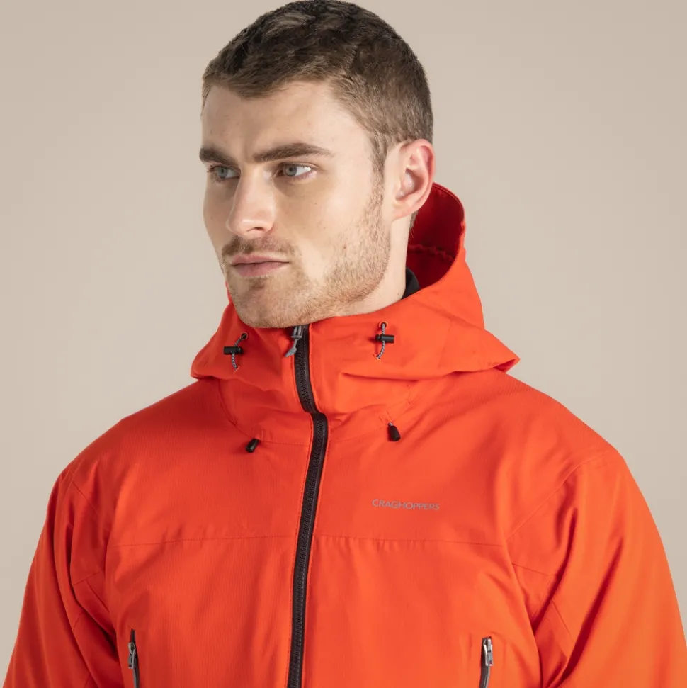 Wasserdichte Jacke Dynamic Pro II für Herren | Macaw Red