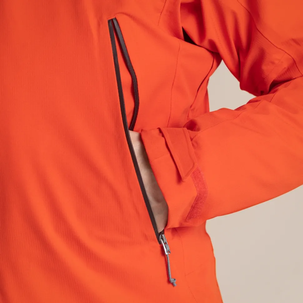 Wasserdichte Jacke Dynamic Pro II für Herren | Macaw Red