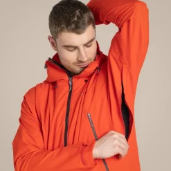 Wasserdichte Jacke Dynamic Pro II für Herren | Macaw Red