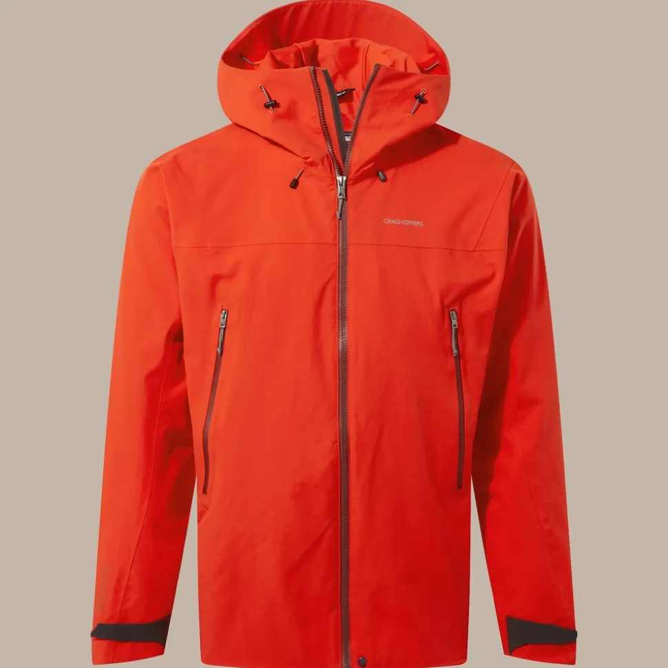 Wasserdichte Jacke Dynamic Pro II für Herren | Macaw Red
