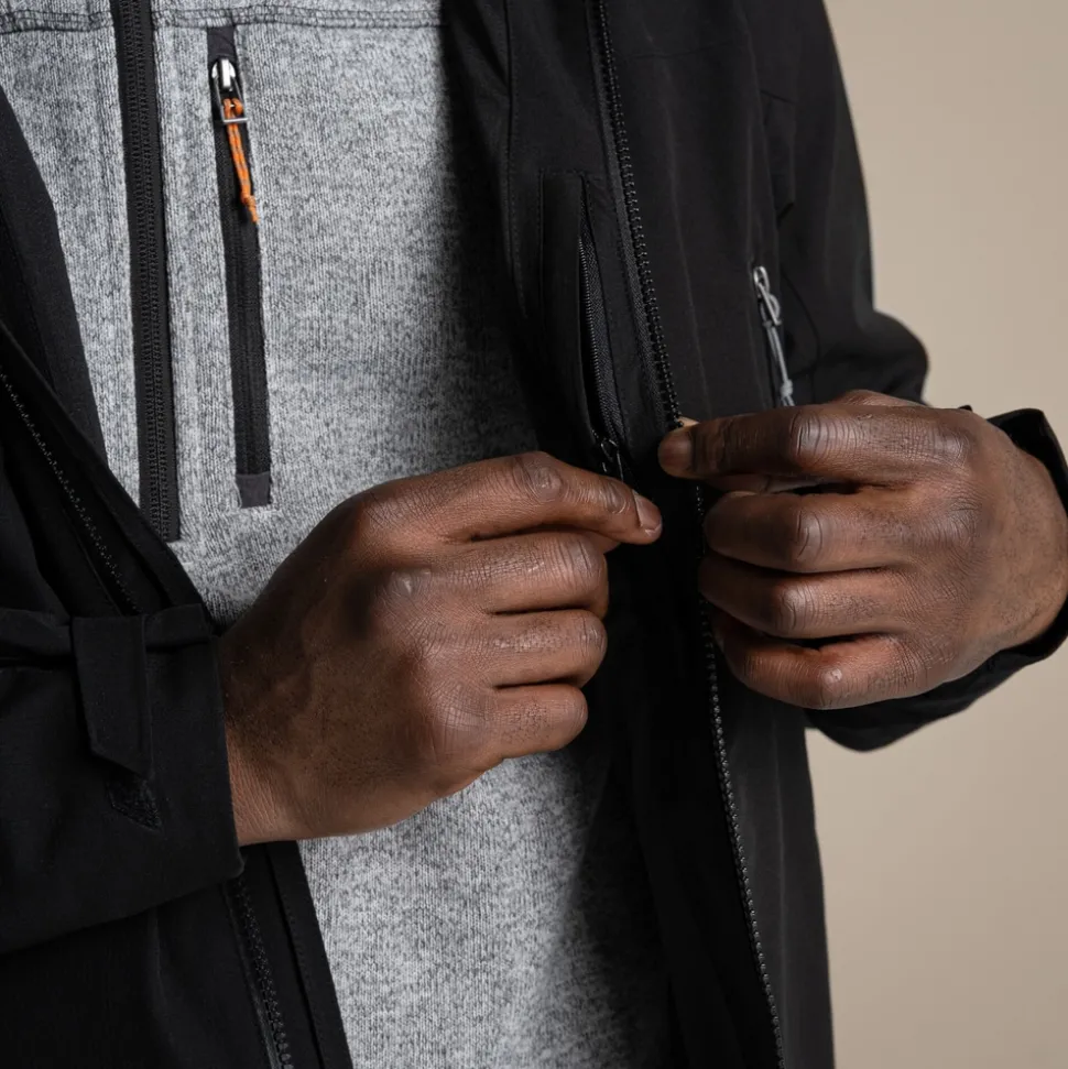 Wasserdichte Jacke Dynamic Pro II für Herren | Black