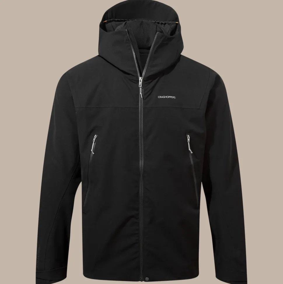 Wasserdichte Jacke Dynamic Pro II für Herren | Black
