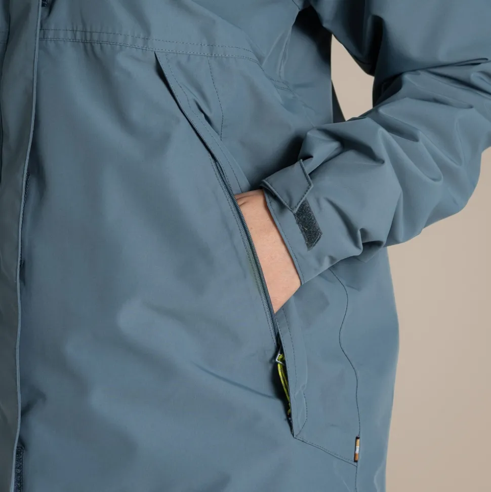 Wasserdichte Ossus-Jacke für Damen | Storm Grey