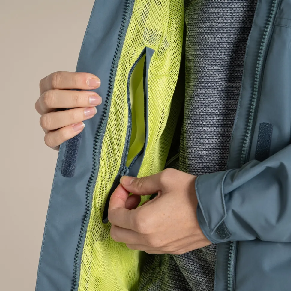 Wasserdichte Ossus-Jacke für Damen | Storm Grey