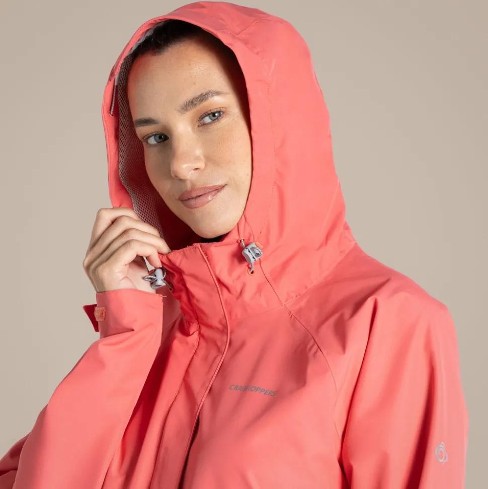 Wasserdichte Ossus-Jacke für Damen | Deep Coral