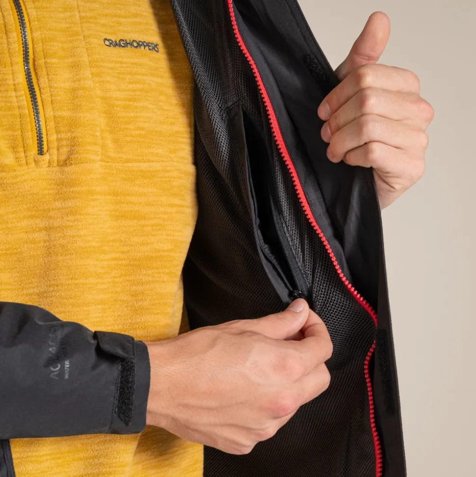 Wasserdichte Ossus-Jacke für Herren | Black