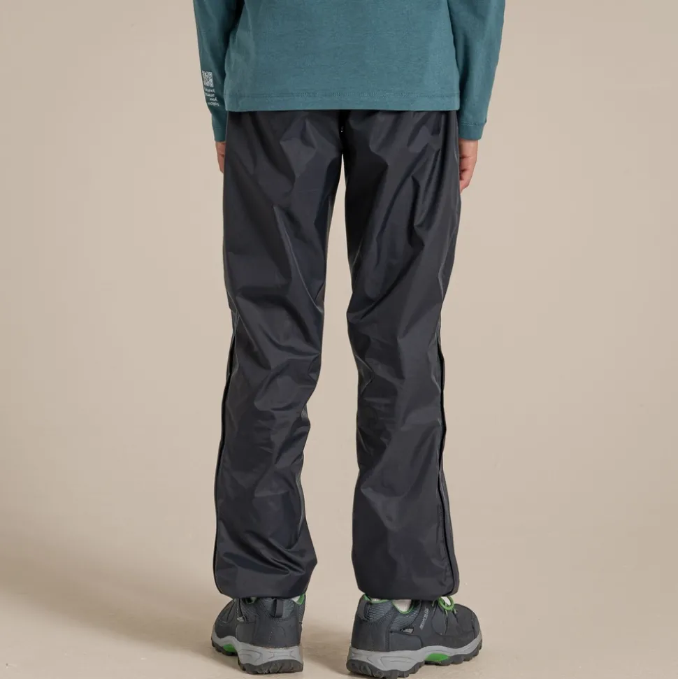 Wasserdichte Unisex-Überhose Triton für Kinder | Black