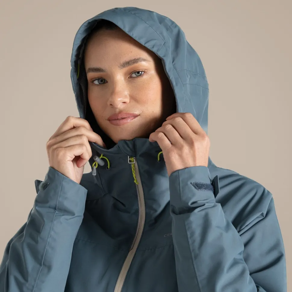 Wasserdichte Vanth-Jacke für Damen | Storm Grey