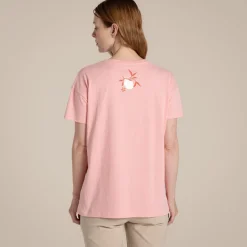 Yago Oberteil mit kurzem Ärmel für Damen | Shell Pink