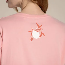 Yago Oberteil mit kurzem Ärmel für Damen | Shell Pink