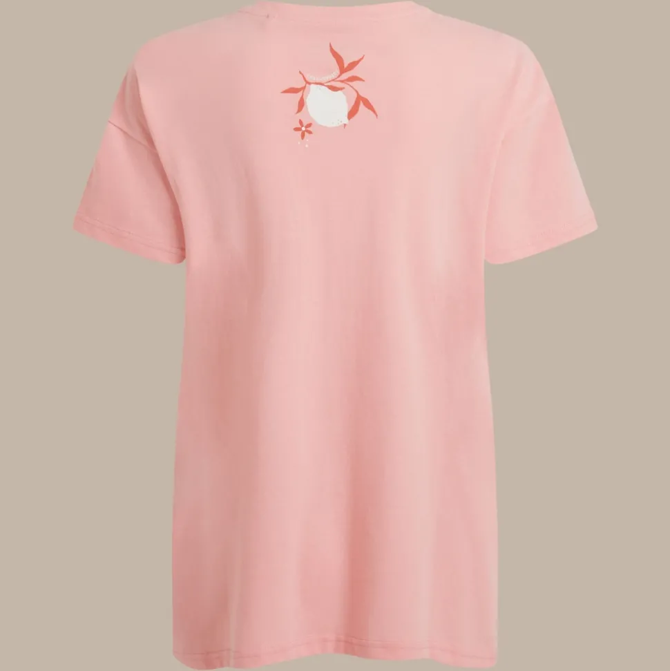 Yago Oberteil mit kurzem Ärmel für Damen | Shell Pink